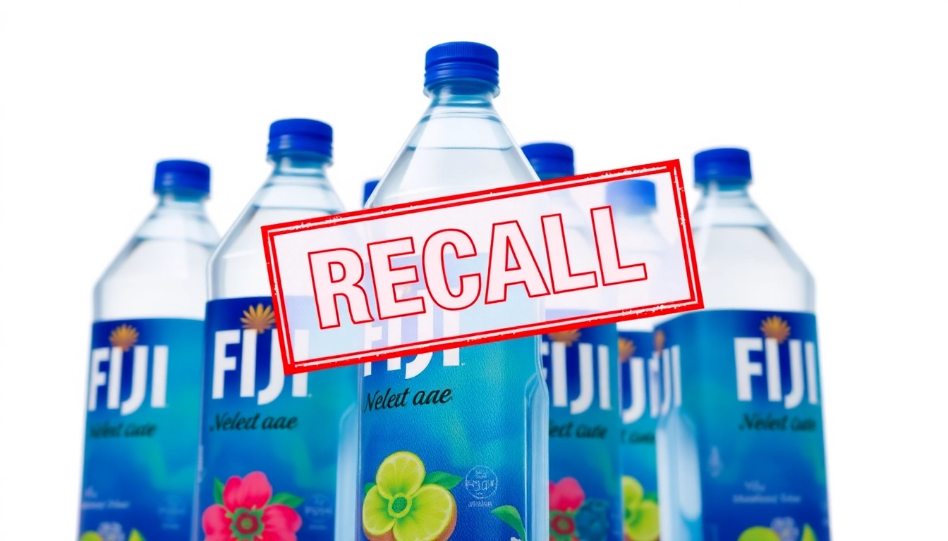 Fiji Water Bottles Recalled: What Consumers Need to Know About Contamination Risks