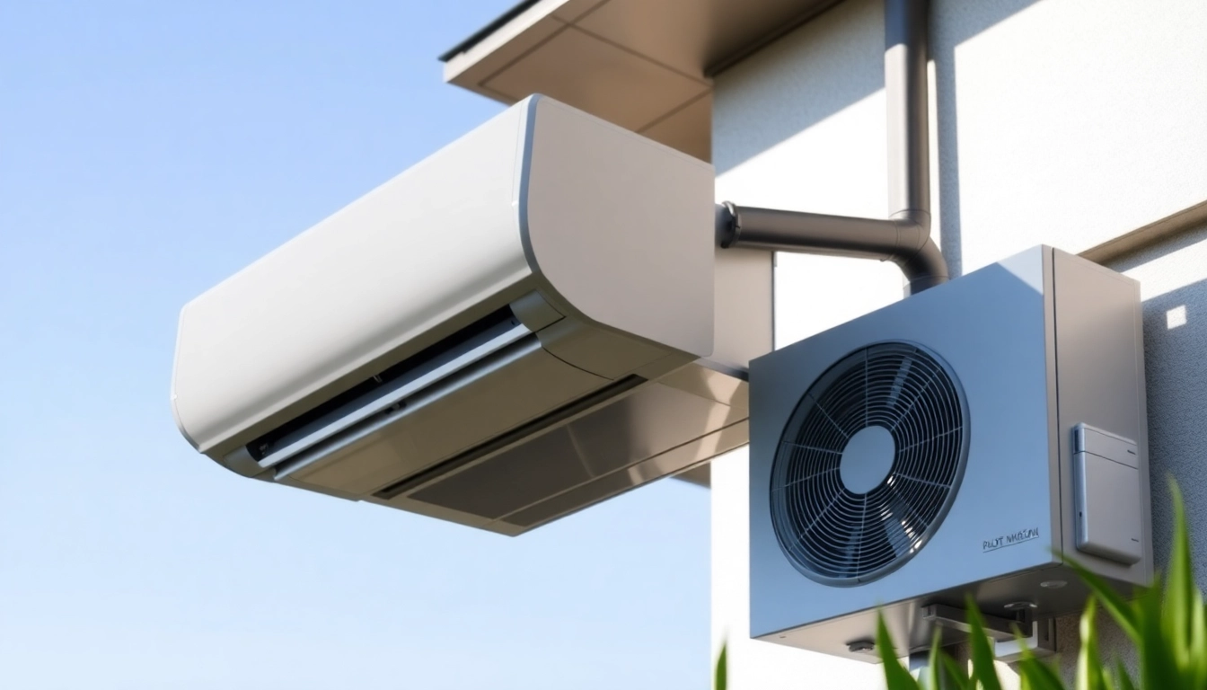 Understanding what is a central air conditioner with a modern system installation near a stylish home.