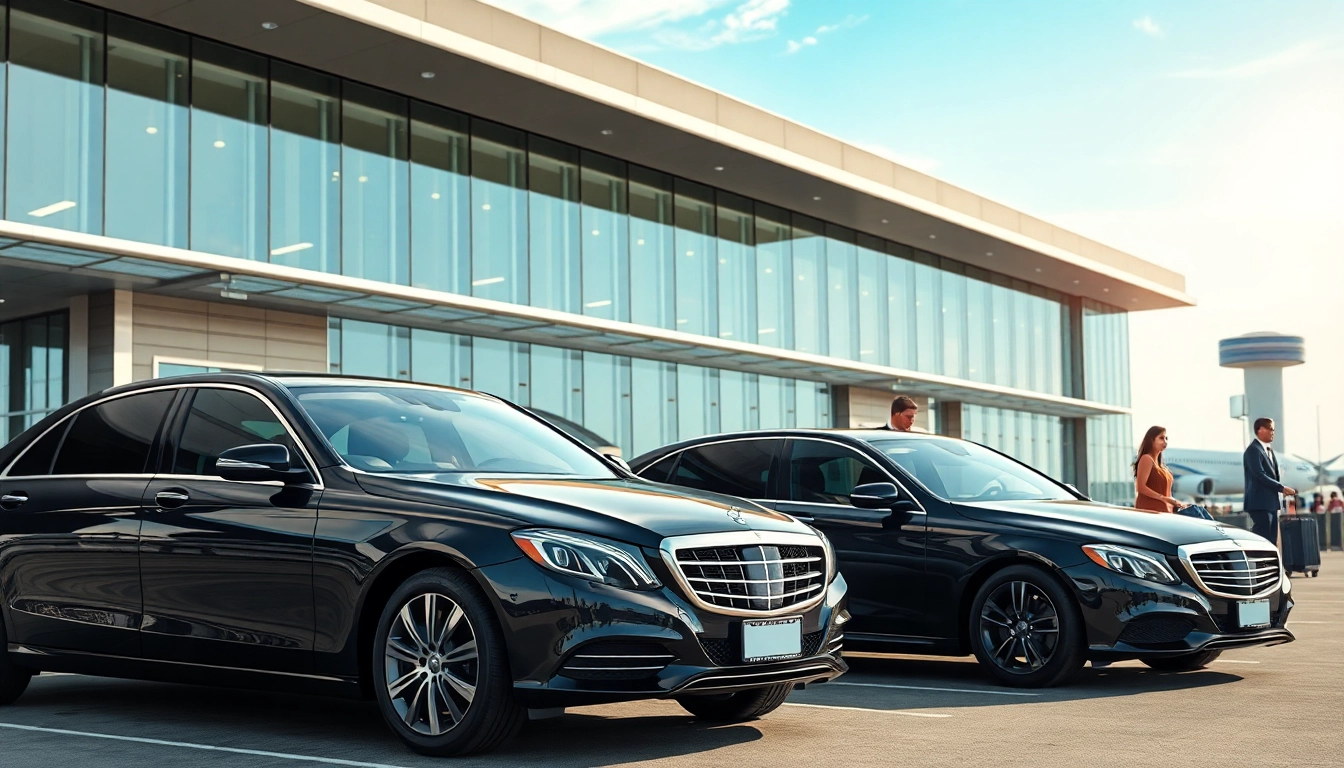 Offering a premium airport car service Atlanta with luxury vehicles ready for travelers.