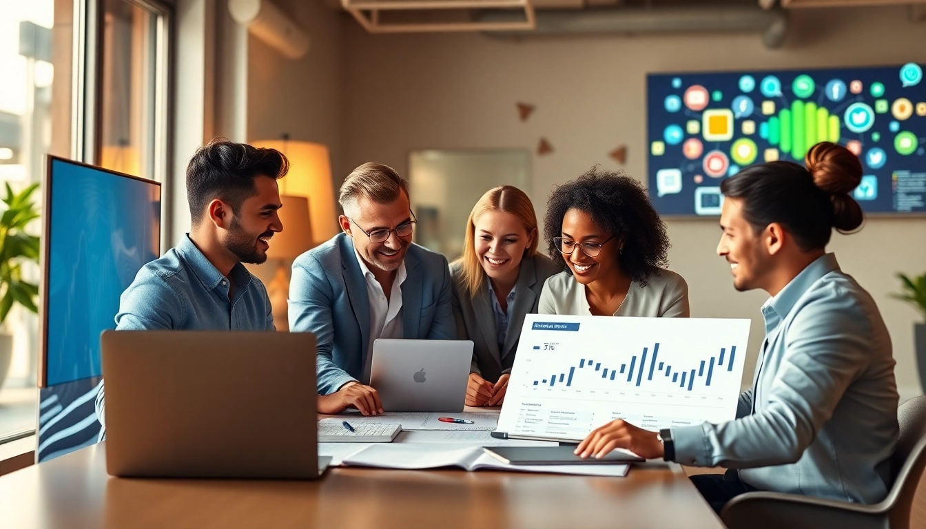 Boost your brand visibility with effective edmonton social media marketing team collaboration.