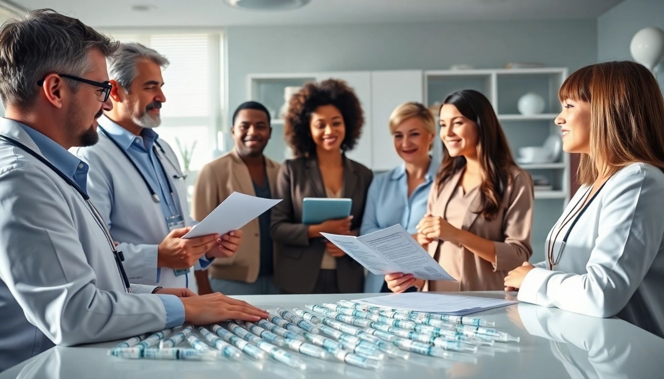 Discussing Injectable Weight Loss solutions in a modern healthcare setting.