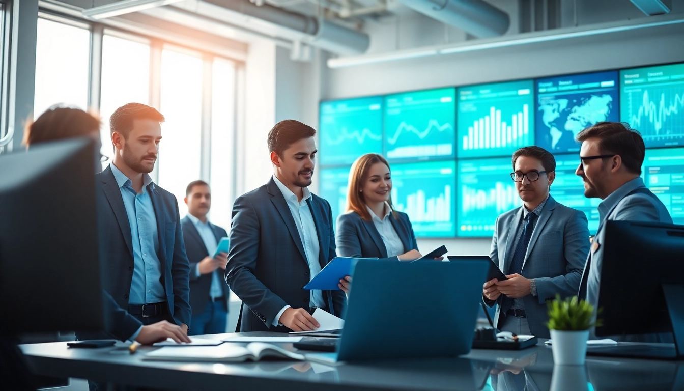 Boost your business with Markham IT Services from expert IT professionals in a modern office.