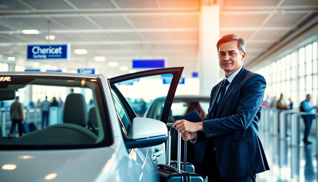 Birchington to Gatwick transfer service assisting customers efficiently at an airport.