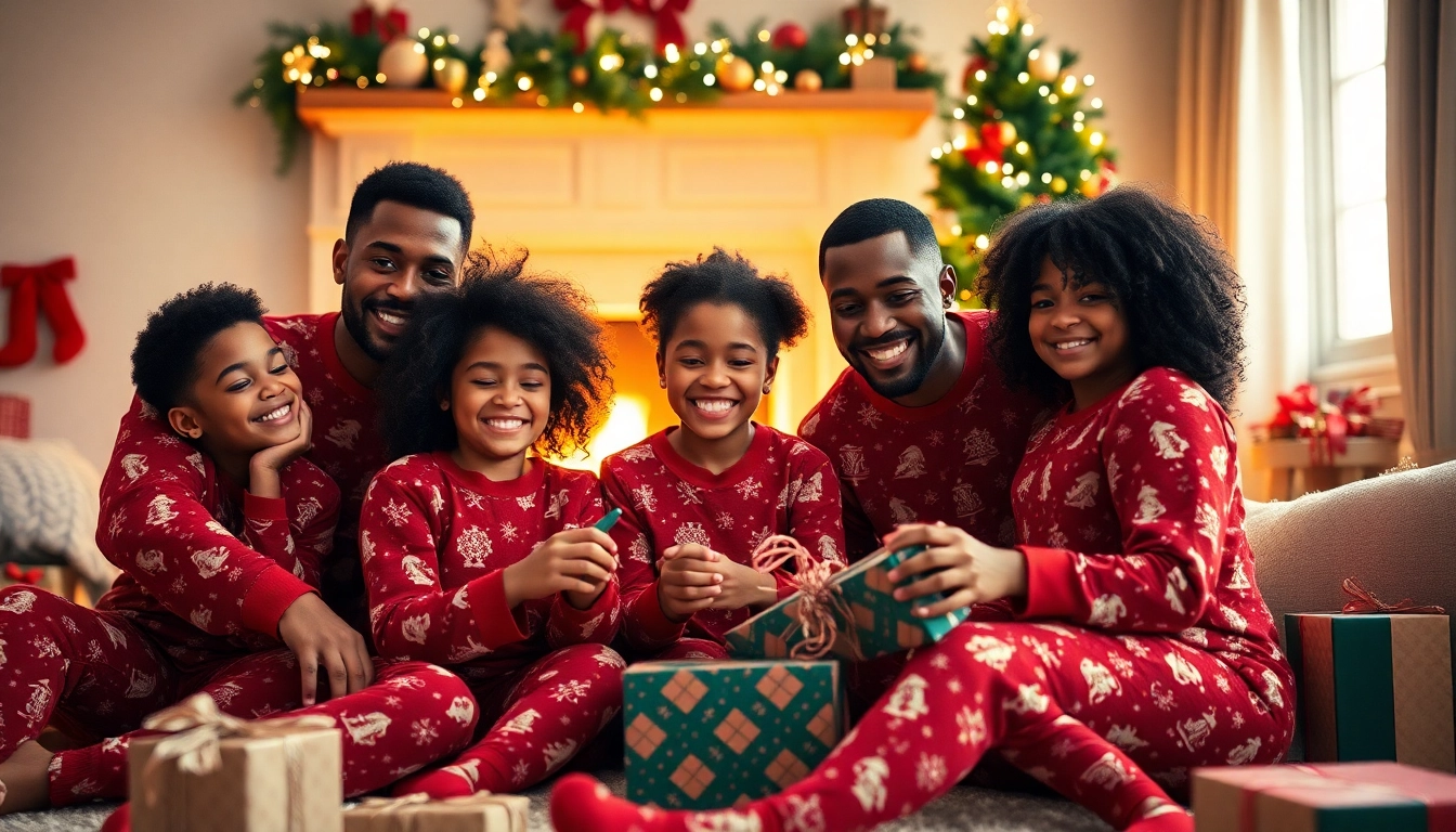 Charming Ideas for Cozy Jammies Christmas Family Celebrations